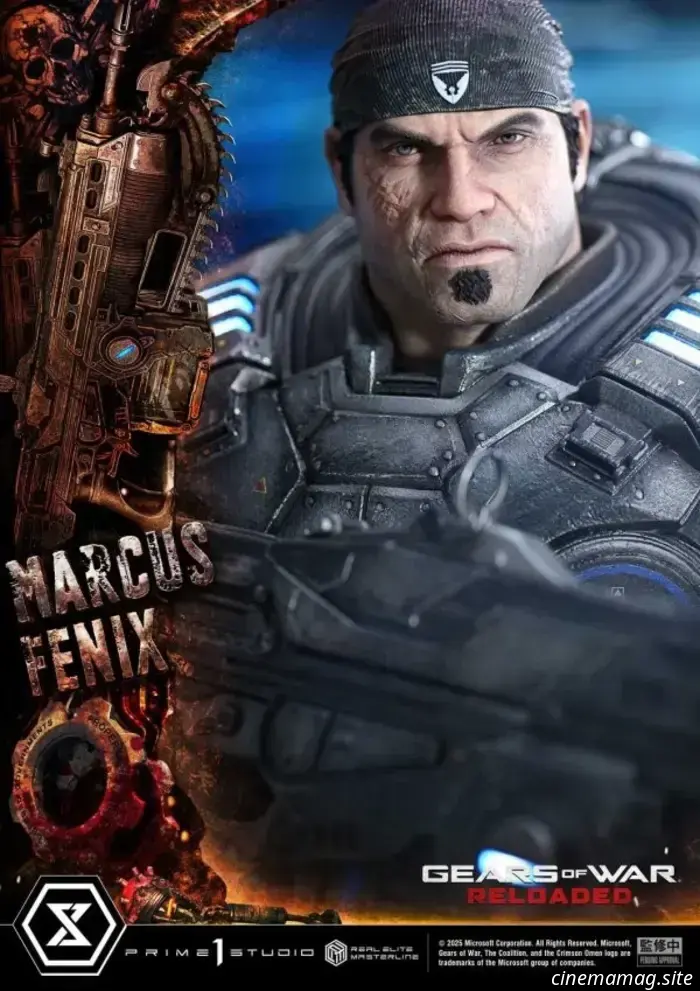 Gears of War: Reloaded: la statua da collezione Marcus Fenix Real Elite Masterline svelata da Prime 1 Studio