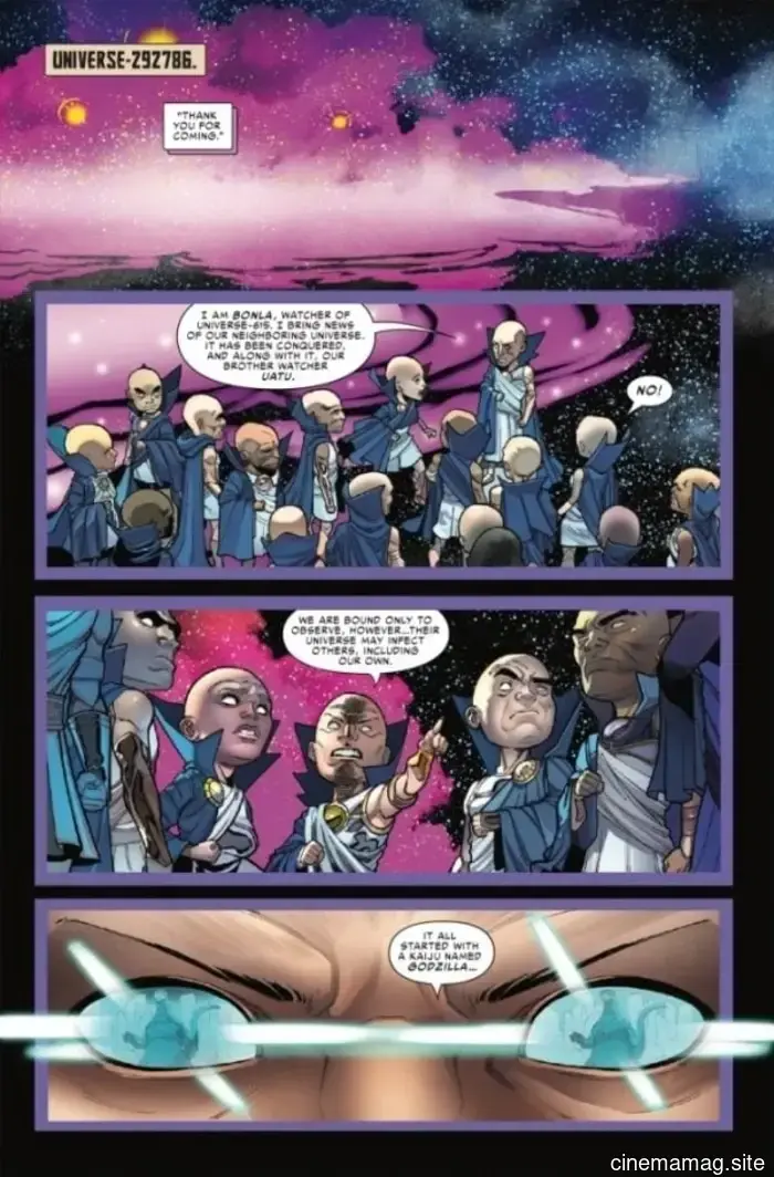 Comic Book Sneak Peek – Godzilla Conquers the Multiverse #1