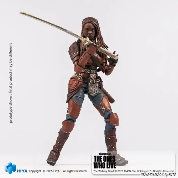 Hiya Toys has revealed the Michonne Exquisite Mini action figure from The Walking Dead: The Ones Who Live.
