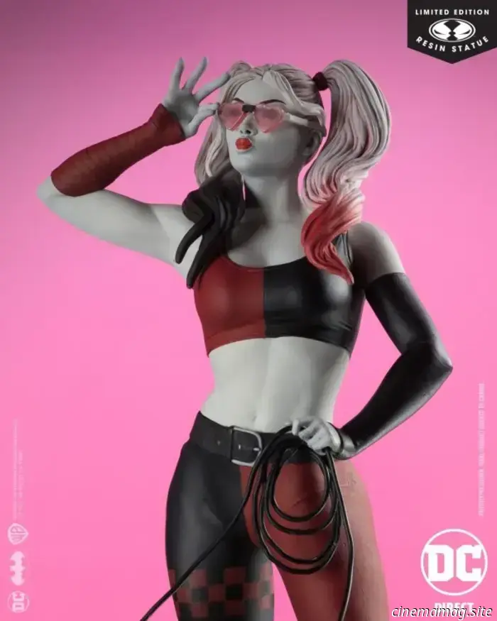 McFarlane announces the release of a new Harley Quinn statue for DC Collectibles.