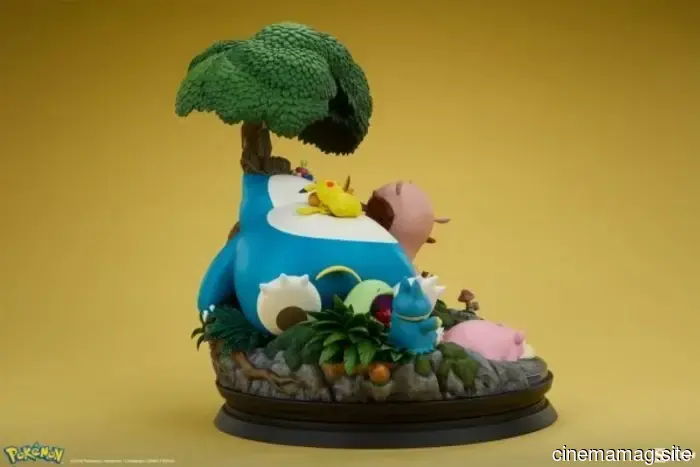 Sideshow presenta la estatua coleccionable diorama de Pokémon Snorlax