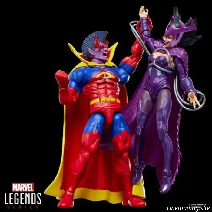Hasbro's Marvel Legends Series Deathbird and Gladiator two-pack is now available for pre-order.