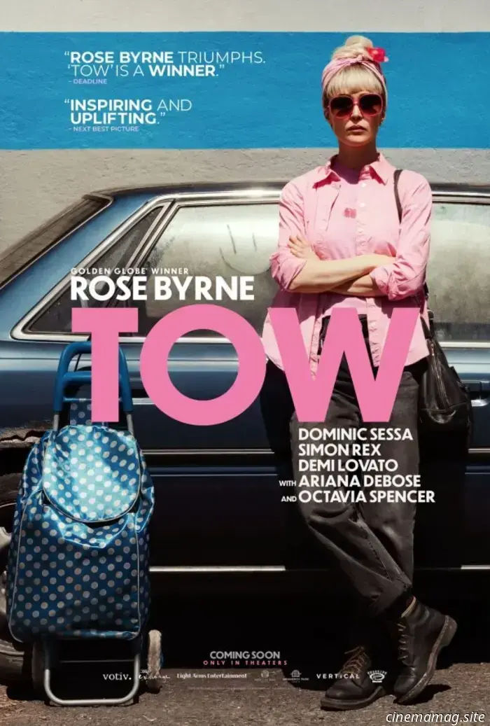Rose Byrne takes on the establishment in the Tow trailer.