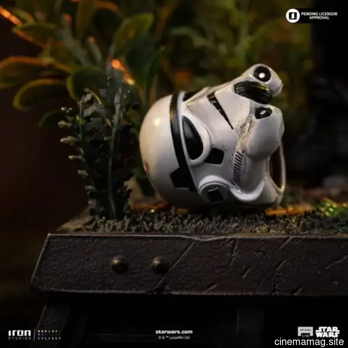 Iron Studios reveals a new collectible statue of Han Solo from Star Wars: Episode VI – Return of the Jedi.