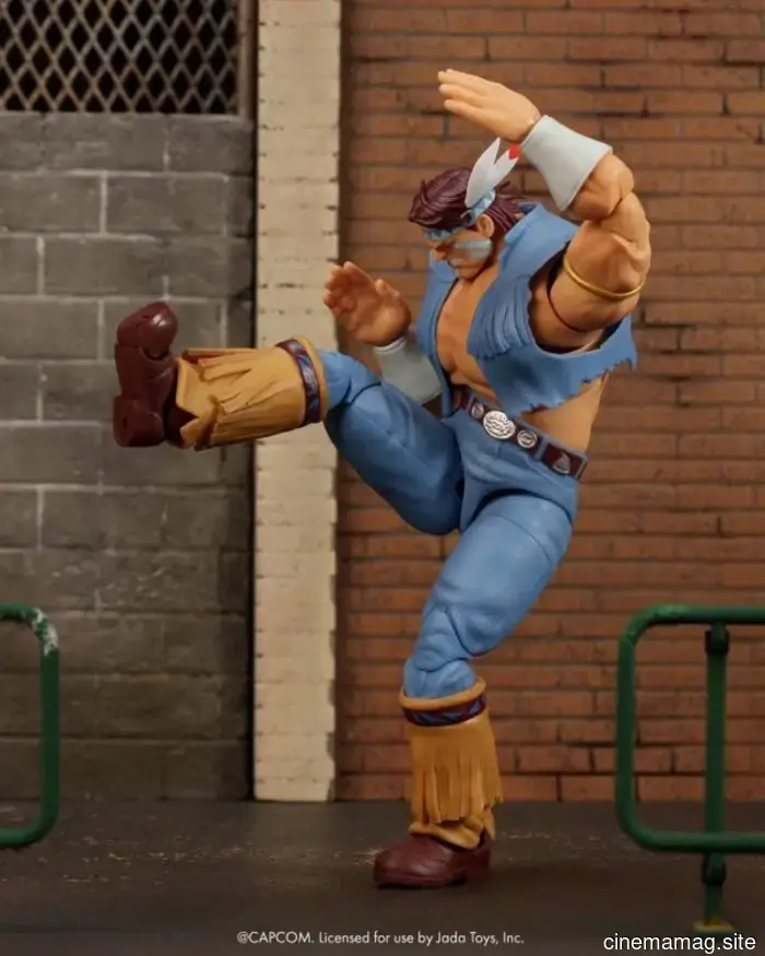 Т. Хоук присоединяется к бою с фигуркой Ultra Street Fighter II от Jada Toys