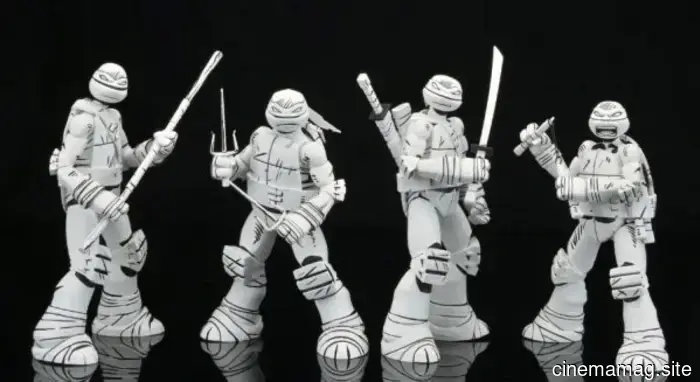 NECA presenta el set de figuras de acción exclusivo de la convención de las Tortugas Ninja 2026.