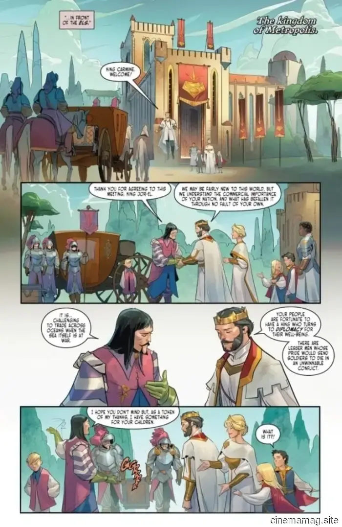 Comic Book Sneak Peek – Dark Knights of Steel II #1