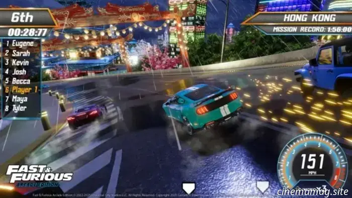 Fast & Furious: Edición Arcade llegará a PC y consolas