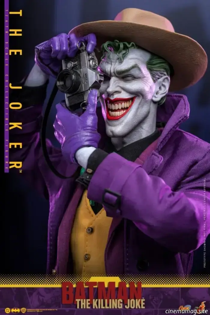 La figura del Joker in scala 1/6 da Batman: The Killing Joke svelata da Hot Toys