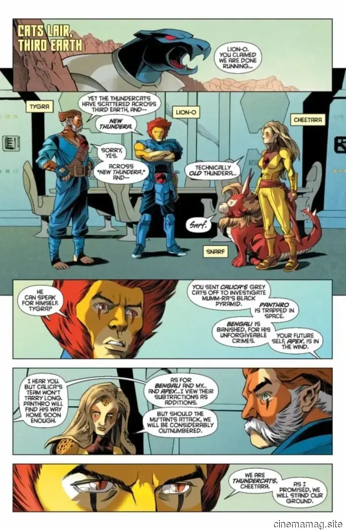 Comic Book Sneak Peek – ThunderCats X SilverHawks #1