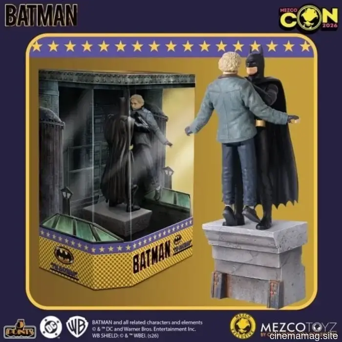 Mezco Toyz svela il set di action figure 5 Points “I’m Batman”