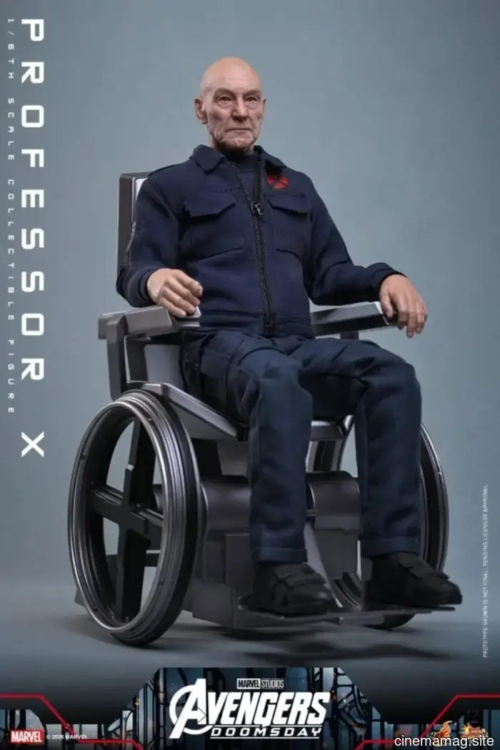 Professor X is now part of Hot Toys' sixth scale figure collection based on Avengers: Doomsday.