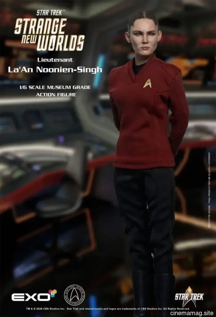 EXO-6 has revealed the sixth scale figure of La’An Noonien-Singh from Star Trek: Strange New Worlds.