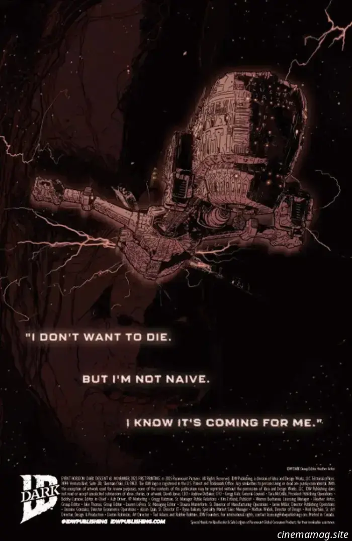 Anteprima del fumetto – Event Horizon: Dark Descent n. 3