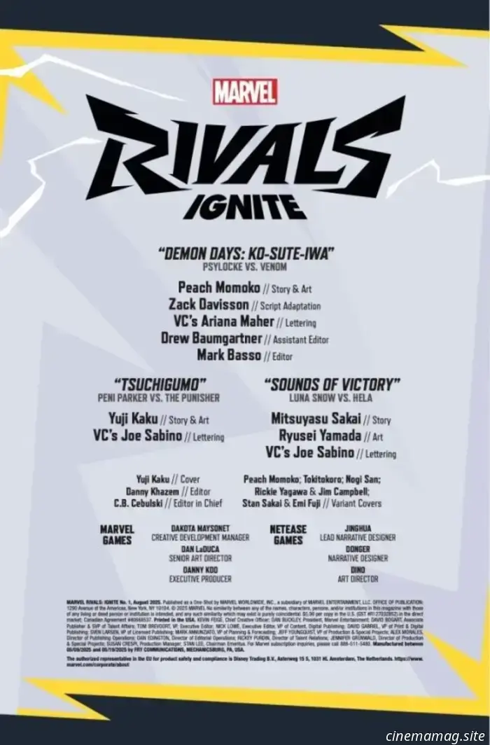 Preview of Marvel Rivals: Ignite #1 - Comic Book
