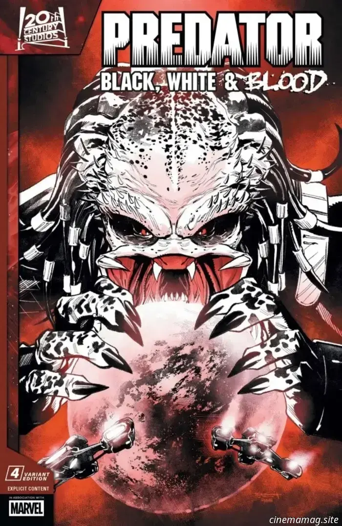 Comic Book Sneak Peek – Predator: Black, White & Blood #4