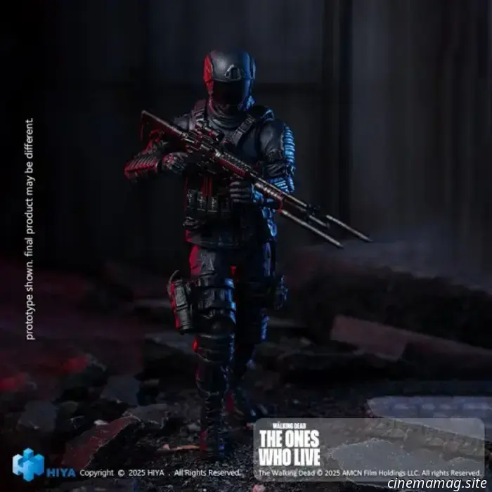 Hiya Toys has revealed the exquisite mini series figure of the CRM Soldier from The Walking Dead: The Ones Who Live.