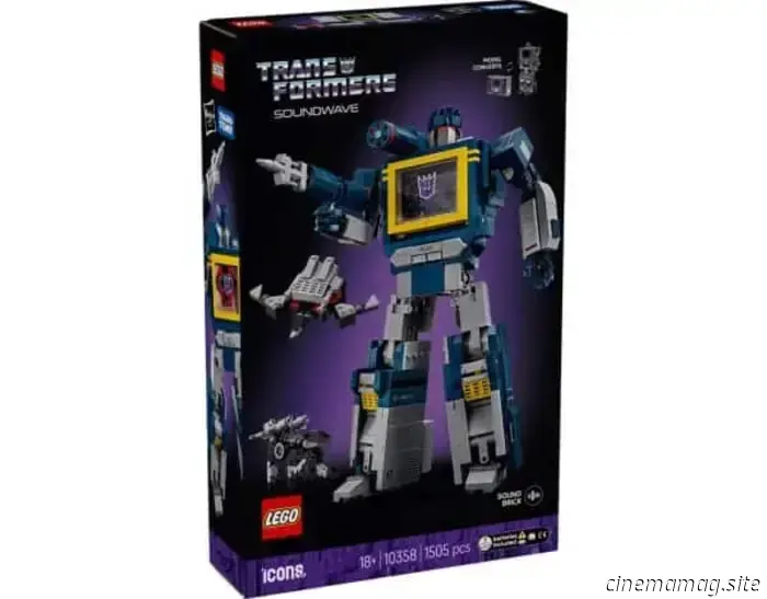 Звукволна присоединяется к линейке Transformers от LEGO