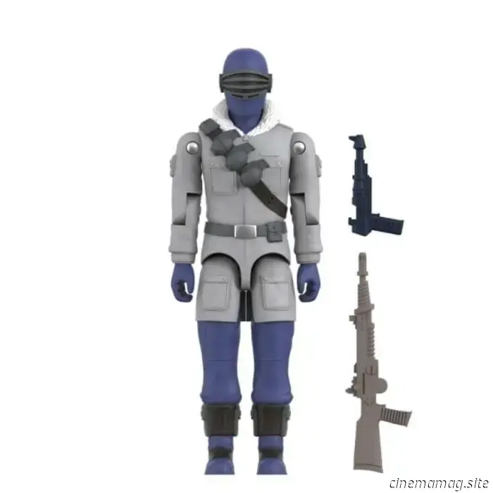Arctic Destro, Arctic Snake Eyes, Big Lob, and Pythona are now part of Super7’s G.I. Joe: ReAction+ figure collection.