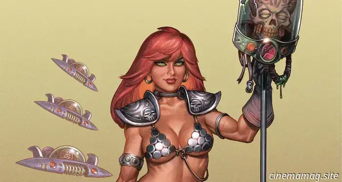 Get an exclusive first look at Red Sonja Attacks Mars #4 with an early preview.