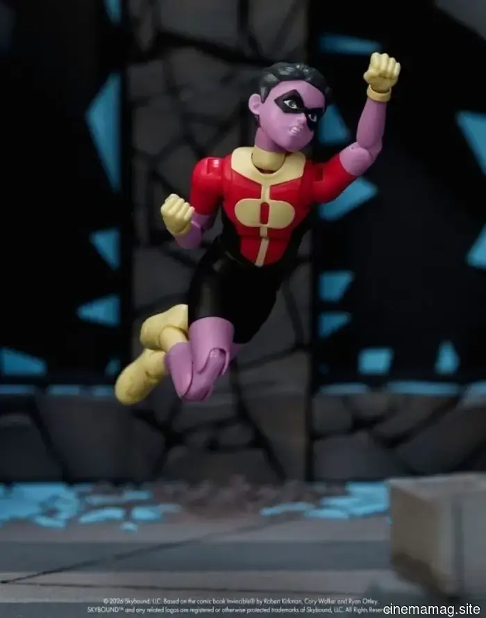 Jada Toys lancia la linea di action figure Invincible con Invincible, Conquest e Omni-Man.