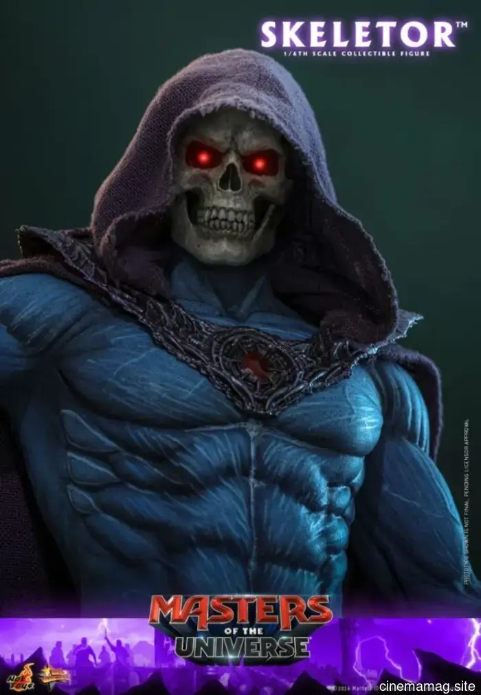 Hot Toys reveals sixth scale figures of He-Man and Skeletor from Masters of the Universe.