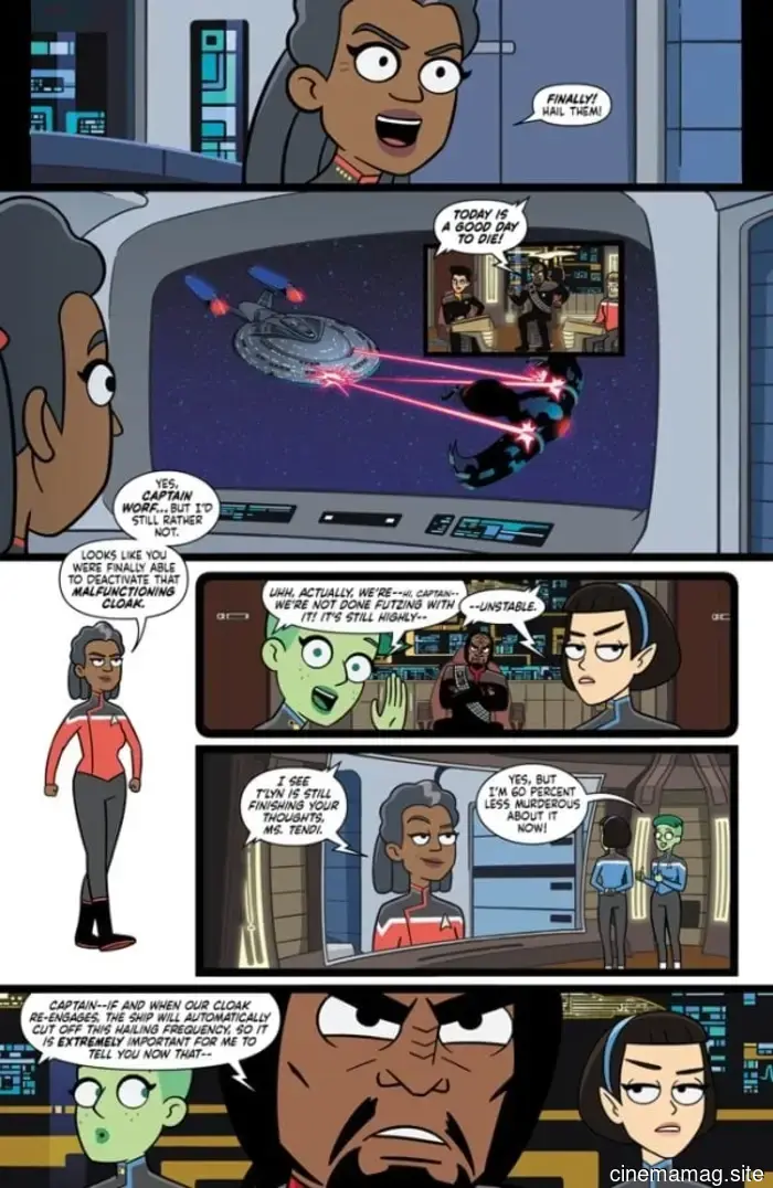 Vista previa del cómic – Star Trek: Lower Decks #18