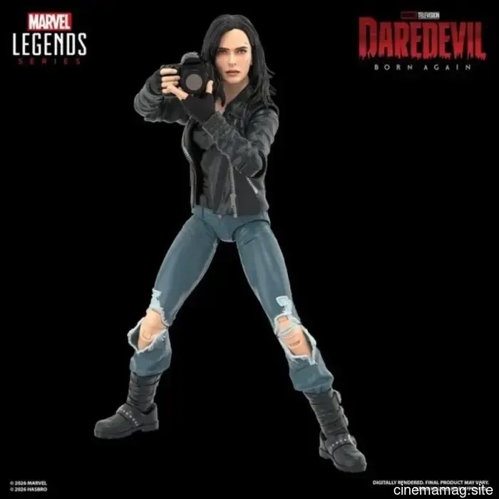 Hasbro has revealed the Daredevil: Born Again Marvel Legends Series 2-pack featuring Daredevil and Jessica Jones.