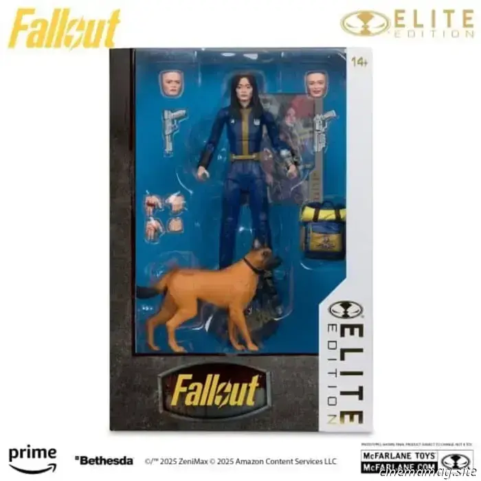 McFarlane Toys unveils the Lucy Elite Edition action figure from Fallout.