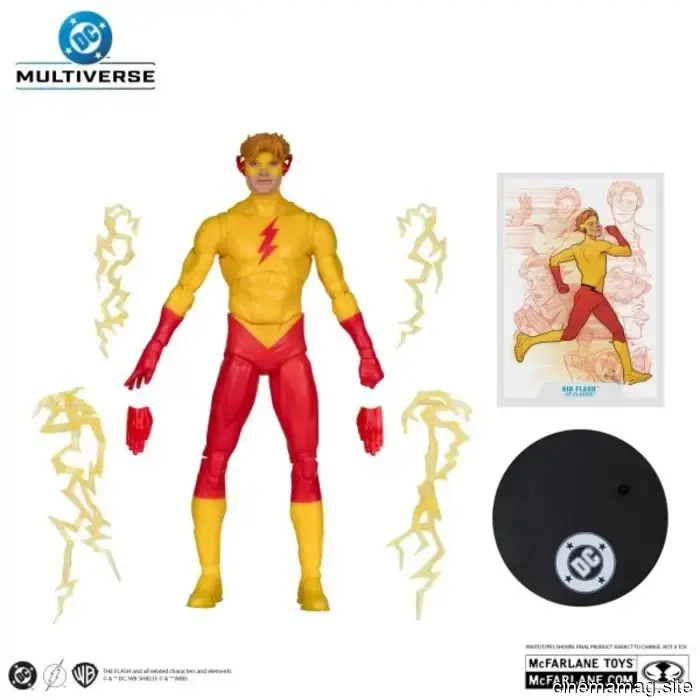 McFarlane has introduced new DC Multiverse figures featuring Sinestro, Brainiac, Black Adam, Black Mask, Sentinel, and Kid Flash.