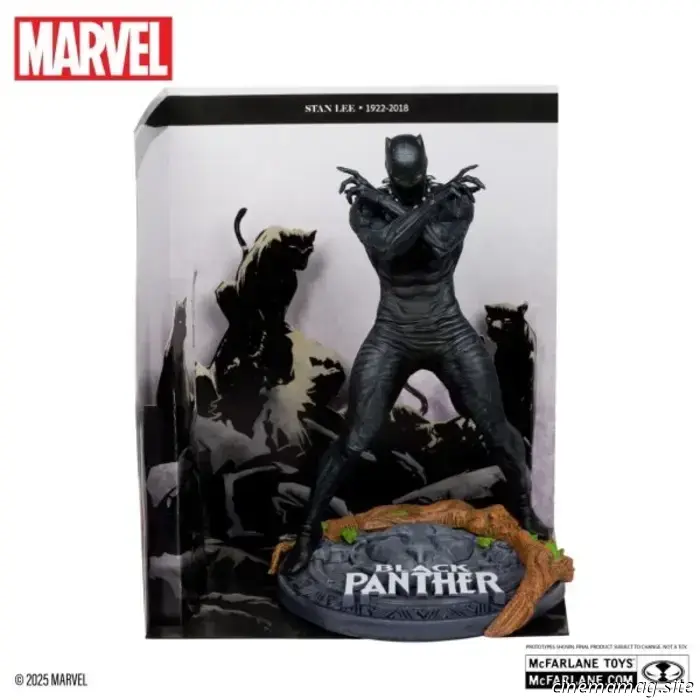 McFarlane Toys has revealed new Marvel collectibles featuring Spider-Man, Black Panther, The Thing, and Beast.