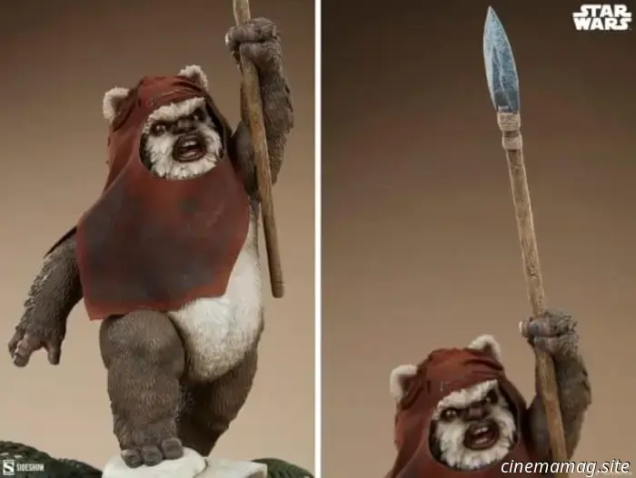 Wicket becomes intense for Sideshow's latest Star Wars Premium Format Figure.