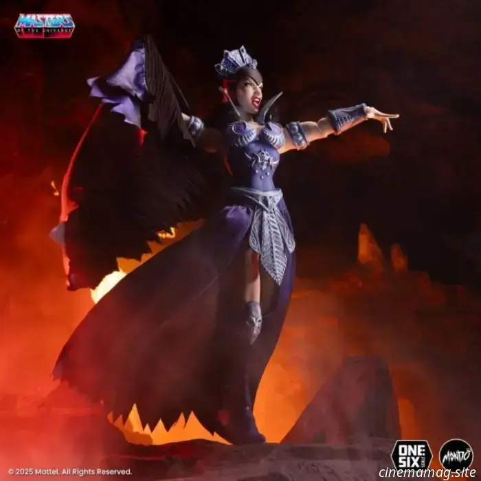 Evil-Lyn is now part of Mondo's sixth scale action figure lineup from the Masters of the Universe.