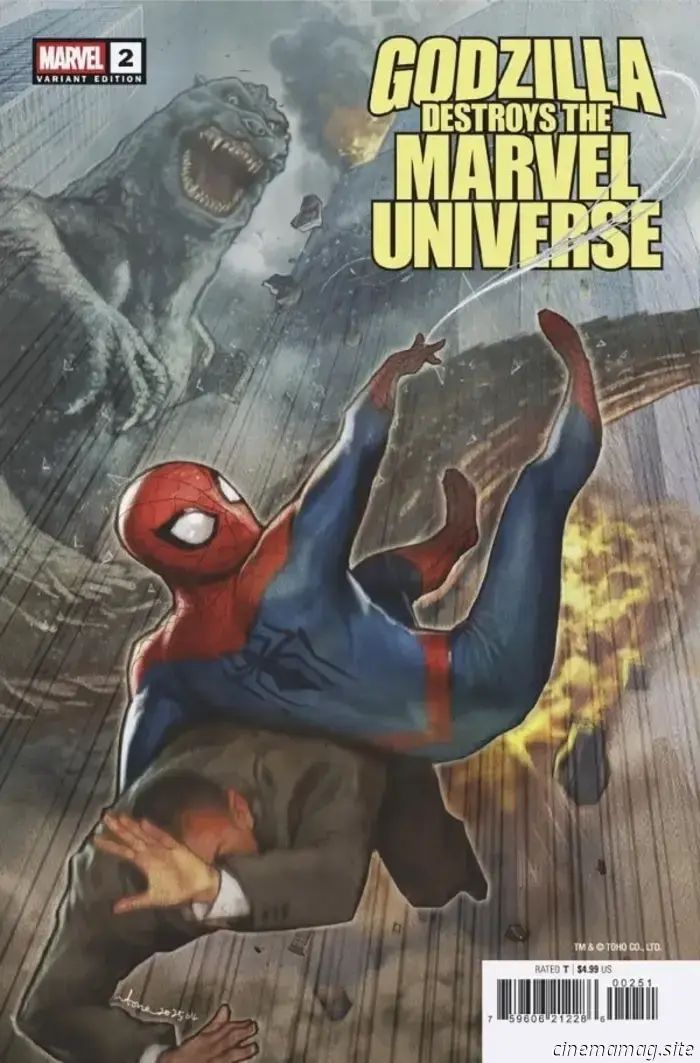 Годзилла разрушает Вселенную Marvel №2 — превью комикса