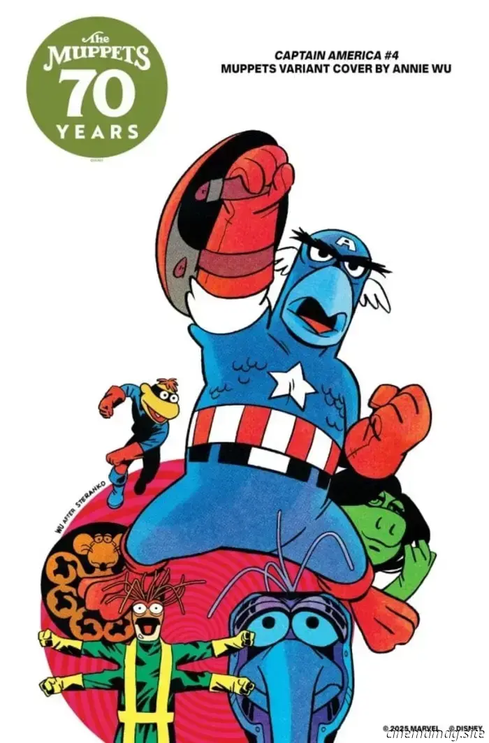 Marvel отмечает 70-летие Маппетов серией кроссоверных вариантов обложек