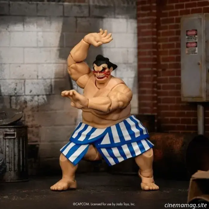 E. Honda se une a la línea de figuras de acción Ultra Street Fighter II de Jada Toys