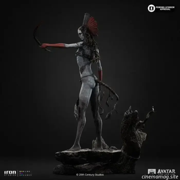 Аватар: Огонь и Пепел — коллекционные статуэтки Майлза Куарича и Варанга представлены Iron Studios.