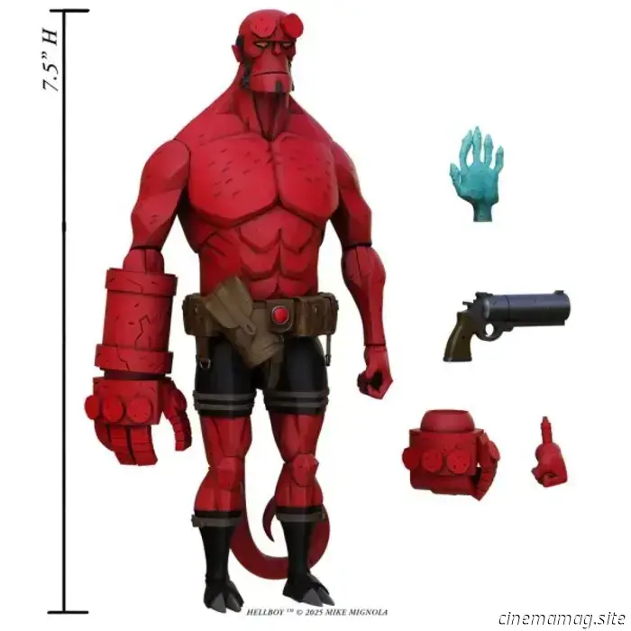 Boss Fight Studio unveils a new line of action figures featuring Hellboy, Lobster Johnson, and Gruagach.