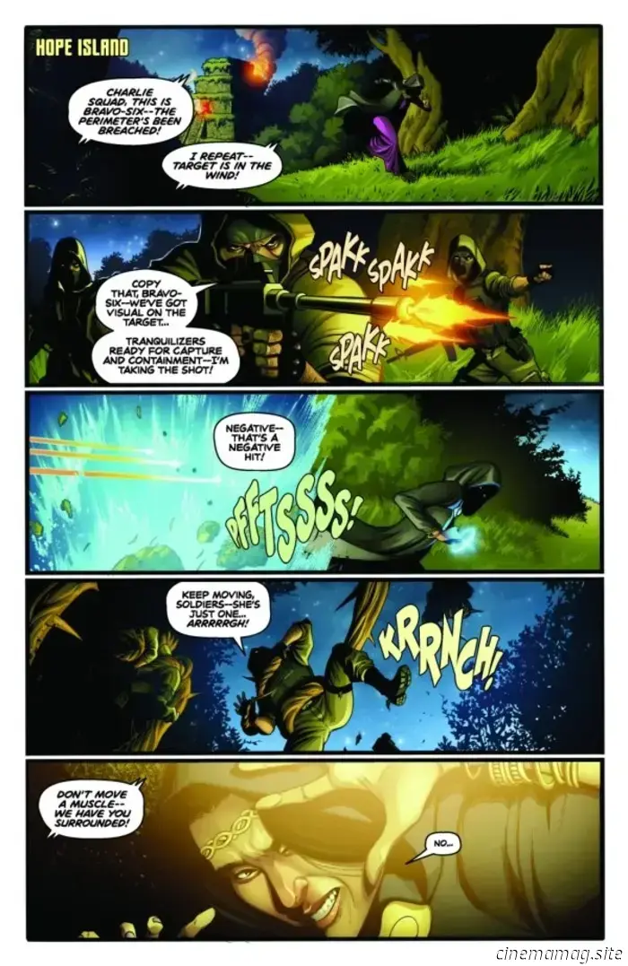 Captain Planet #1-Anteprima del fumetto