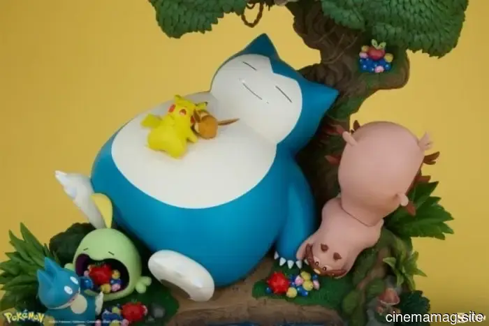 Sideshow presenta la estatua coleccionable diorama de Pokémon Snorlax