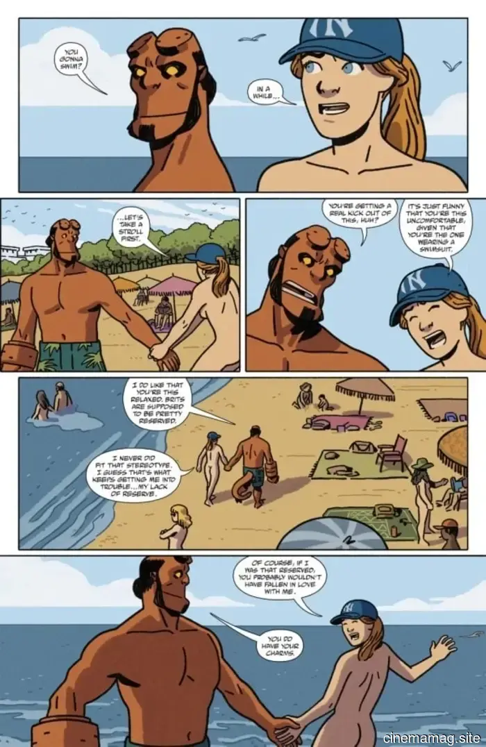 Avance de Cómic – Hellboy Enamorado: Obsidiana #1