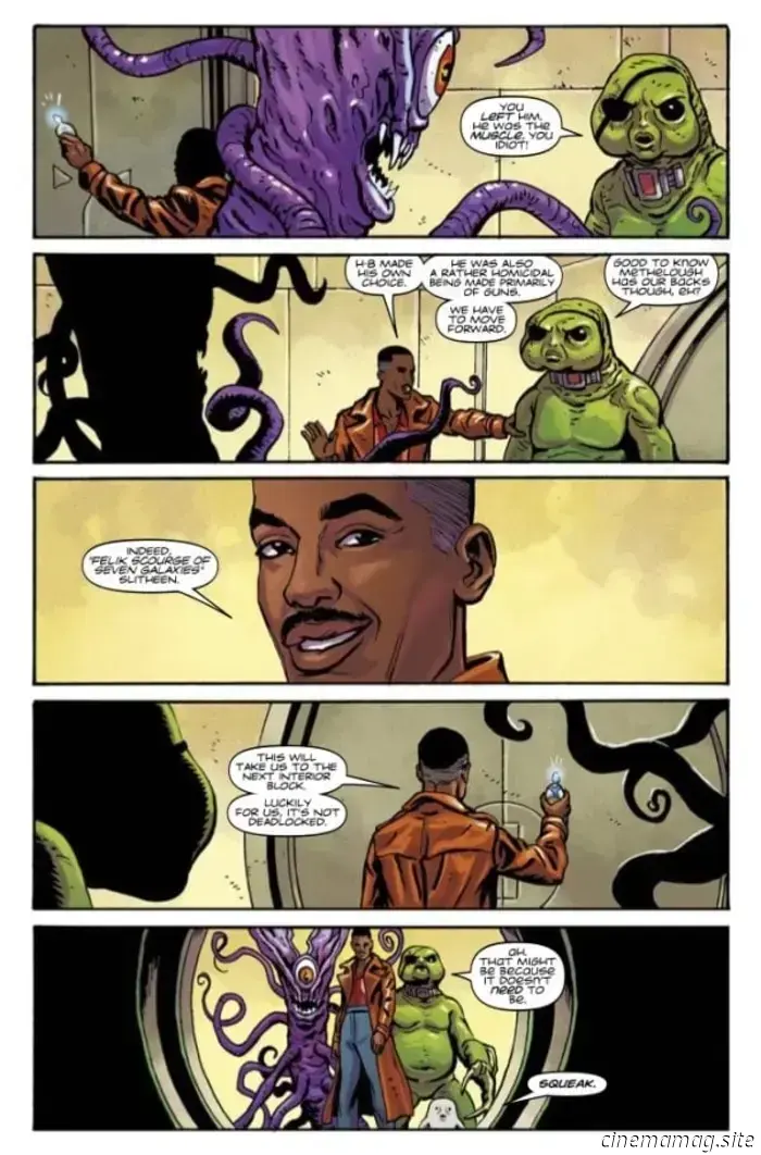 Avance del cómic – Doctor Who: La paradoja de la prisión #2