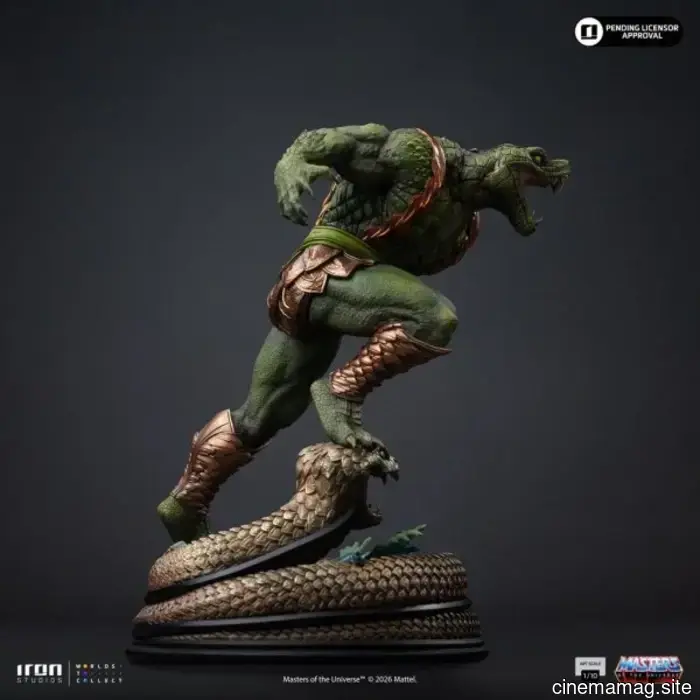 Kobra Khan makes his debut in Iron Studios' Masters of the Universe Art Scale collection with a new statue.
