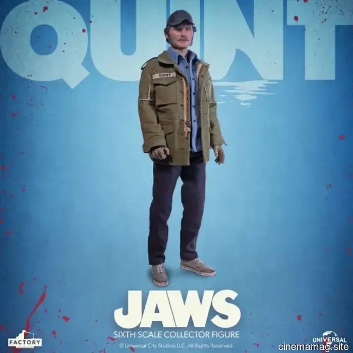Quint e Hooper, figure in scala sei di Jaws svelate da Factory Entertainment