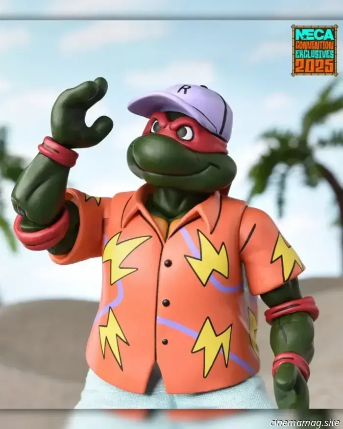 Teenage Mutant Ninja Turtles Bodacious Beach Bros. SDCC esclusivo 4-pack svelato da NECA