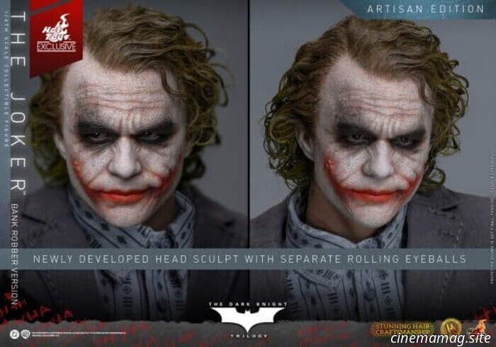 Джокер (Грабитель банков) Фигурка из серии Dark Knight Artisan Edition, представленная Hot Toys