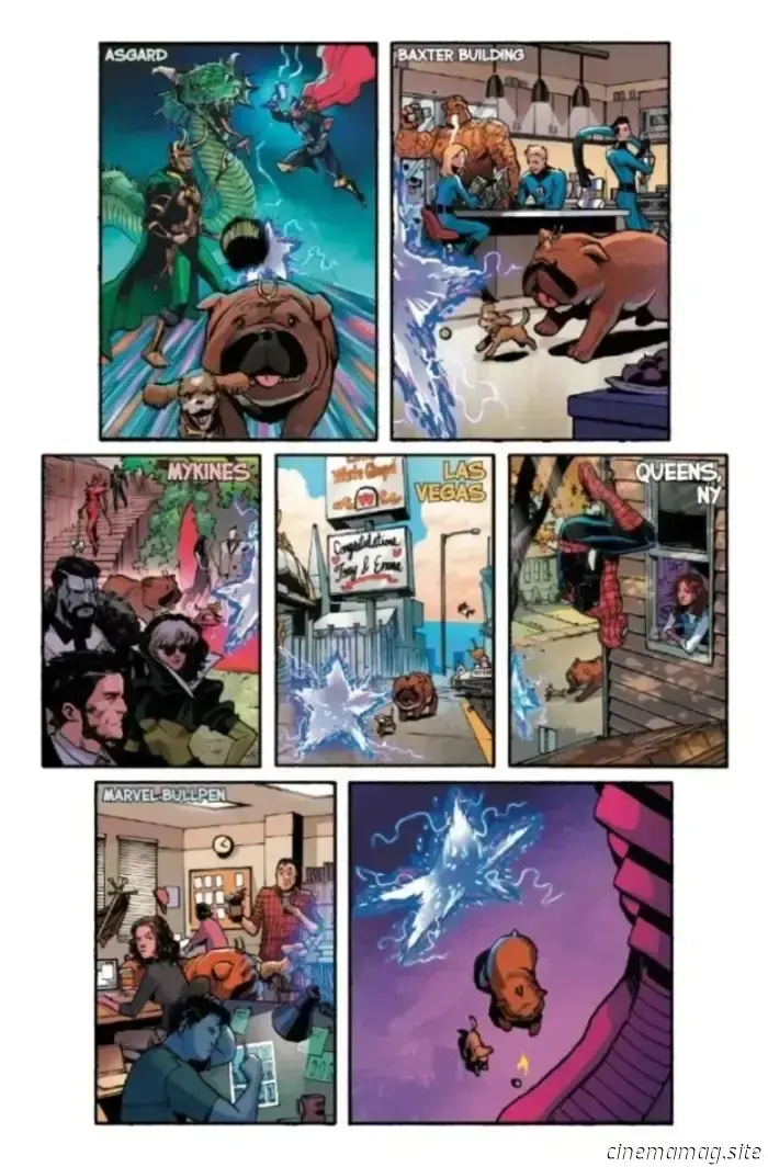 Marvel Mutts #1 - Avance de cómic