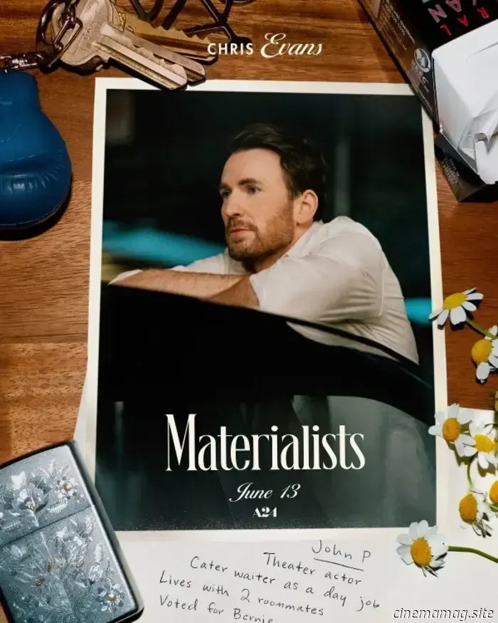 Nuovo trailer e poster per Materialisti con Dakota Johnson, Pedro Pascal e Chris Evans