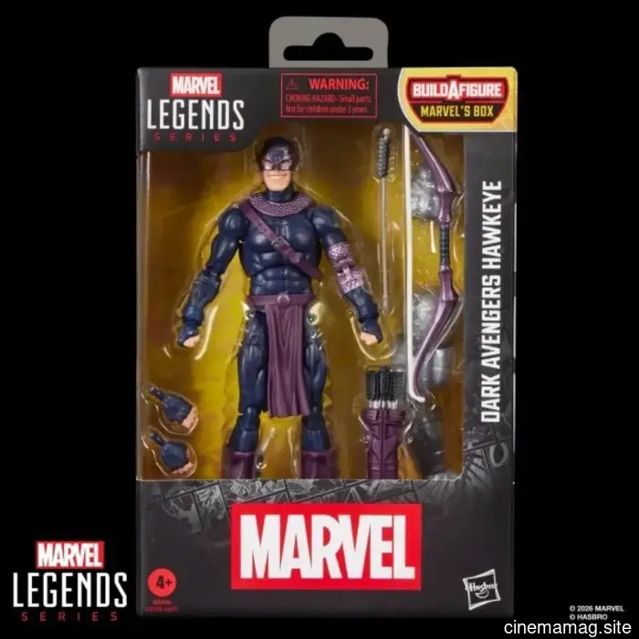 Hasbro introduces the newest Marvel Legends Series figures featuring a Box Build-A-Figure.