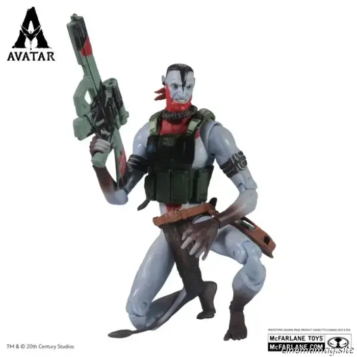 Le action figure di Avatar: Fire and Ash svelate da McFarlane Toys